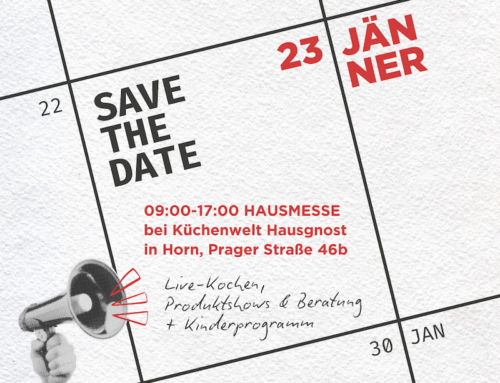 Hausmesse bei Küchenwelt Hausgnost in Horn am 23.01.2026